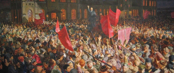 Discurso de Lenin, artista desconhecido